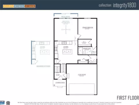 Floorplan - Alstott Drive, Howell, MI 48843 photo 1 of 2