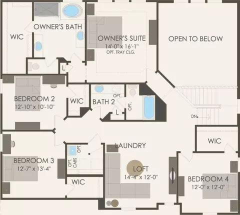 Floorplan - 5852 Hawkweed Dr, Naperville, IL 60564 photo 2 of 3