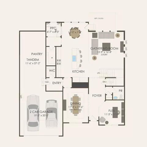 Floorplan - 5852 Hawkweed Dr, Naperville, IL 60564 photo 1 of 3