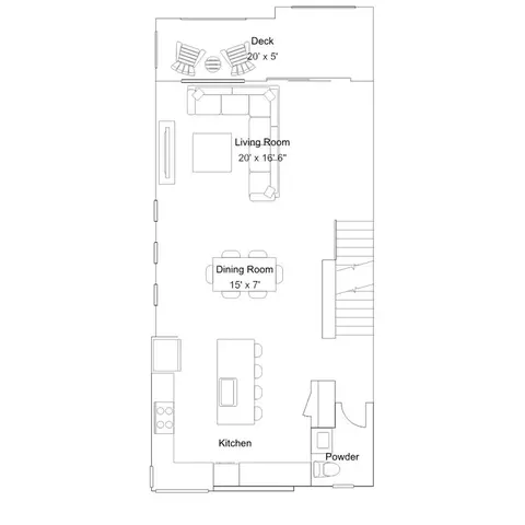 Floorplan - 500 Park Drive Unit #225, Carson, CA 90745 photo 2 of 3