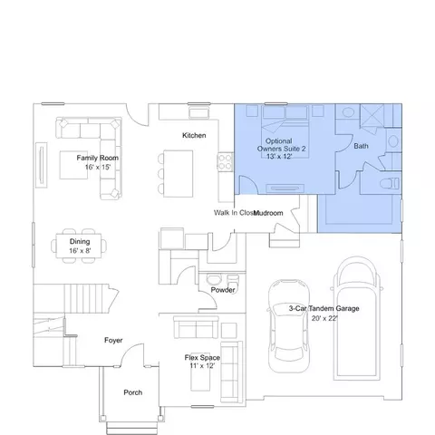 Floorplan - 17055 Gathering St, Boyds, MD 20841 photo 2 of 14