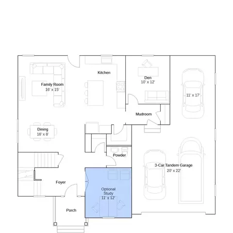 Floorplan - 17055 Gathering St, Boyds, MD 20841 photo 3 of 11