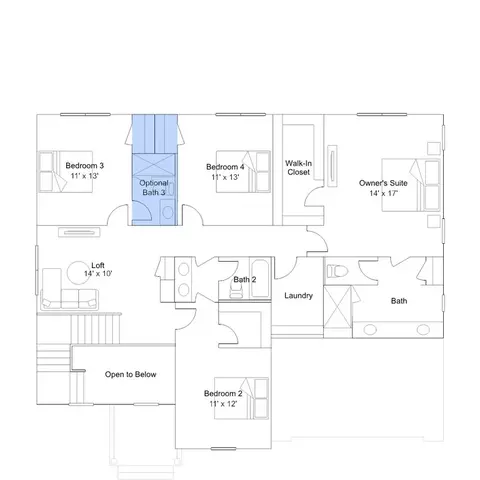 Floorplan - 17055 Gathering St, Boyds, MD 20841 photo 5 of 14