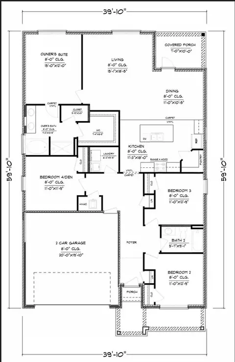 Floorplan - 11023 Elemis Dr, Daphne, AL 36526 photo 2 of 3