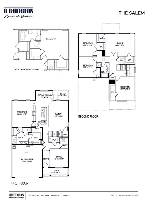Floorplan - 6038 Eugene Dr, Smyrna, TN 37167 photo 1 of 1