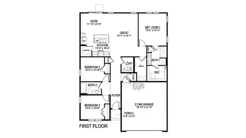 Floorplan - 447 3rd St, Severance, CO 80550 photo 1 of 1