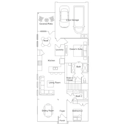 Floorplan - 1704 Casting Rdg, Mesquite, TX 75181 photo 1 of 2