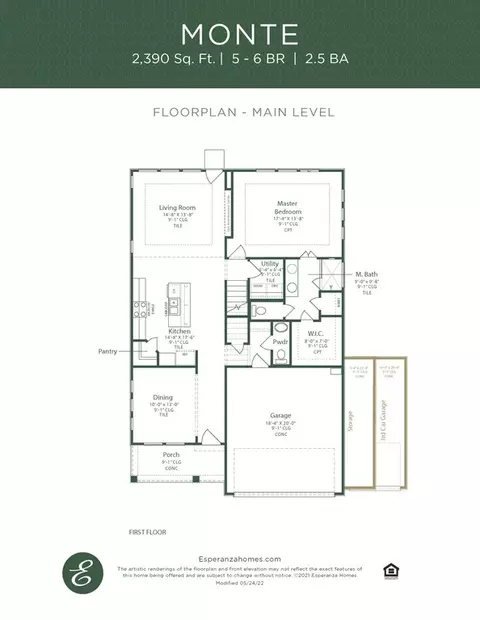 Floorplan - 1401 Sambar Lp, Laredo, TX 78045 photo 1 of 2