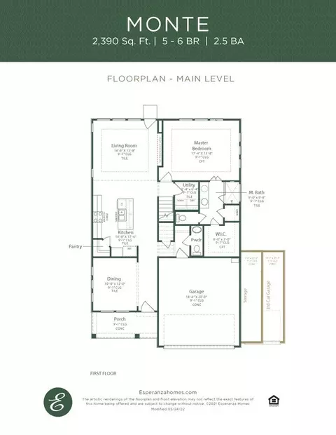 Floorplan - 1401 Sambar Lp, Laredo, TX 78045 photo 1 of 2