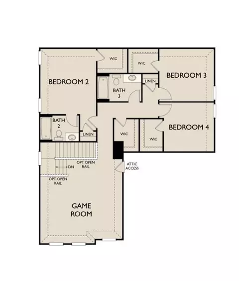 Floorplan - 3993 Olin Way, Celina, TX 75009 photo 1 of 2