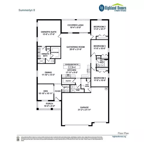 Floorplan - 5386 Duxford Cir, Saint Cloud, FL 34771 photo 1 of 1