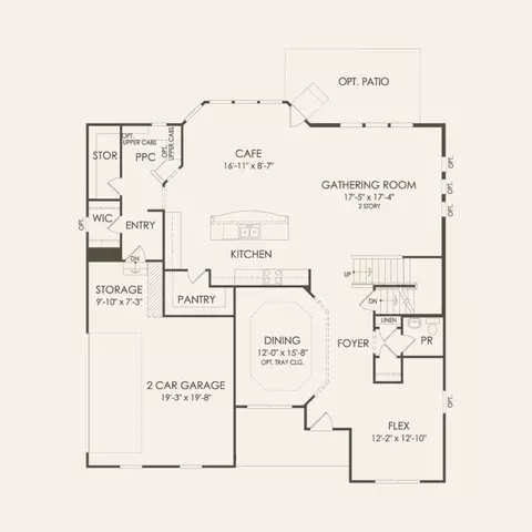 Floorplan - 12823 S Vicarage Dr, Plainfield, IL 60585 photo 1 of 3