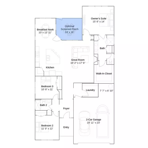 Floorplan - 4866 Good Day Dr, Lancaster, SC 29720 photo 4 of 4