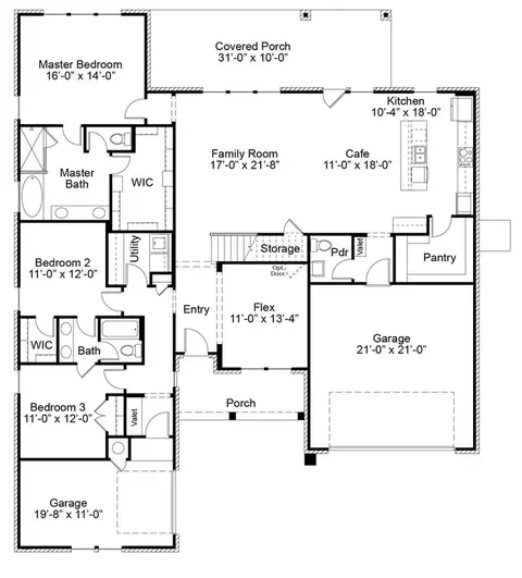 Floorplan - 7201 E Oakland St, Broken Arrow, OK 74014 photo 1 of 1