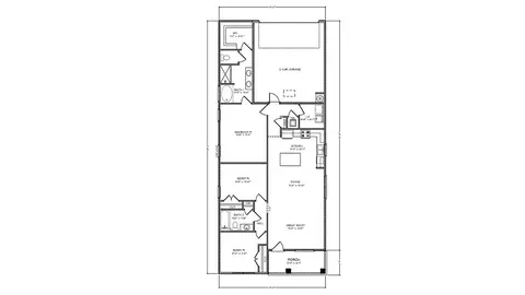 Floorplan - 20 Elderberry St, Freeport, FL 32439 photo 1 of 1