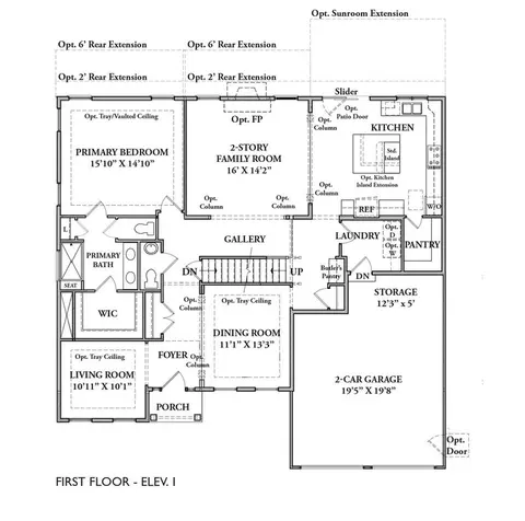 Floorplan - Fishers Point, Millsboro, DE 19966 photo 1 of 5