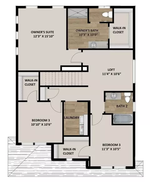Floorplan - 3710 N Eagle Meadows Dr, Eagle Mountain, UT 84005 photo 2 of 4