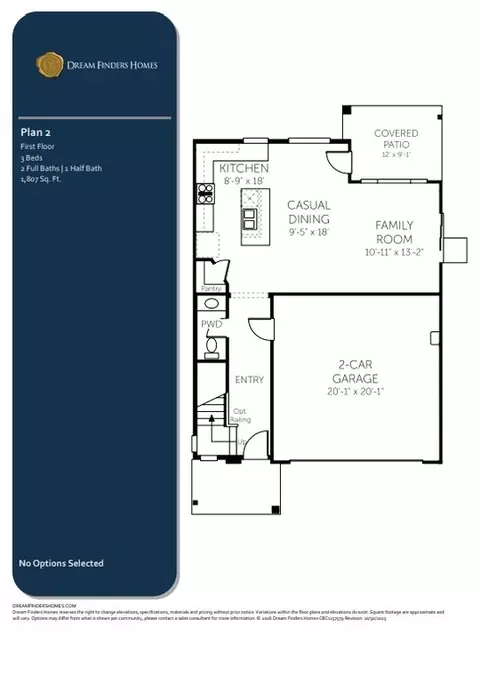 Floorplan - 2050 N Frst, Mesa, AZ 85203 photo 1 of 1