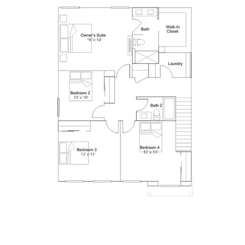Floorplan - 993 Braxstyn Way W, Madera, CA 93636 photo 2 of 2