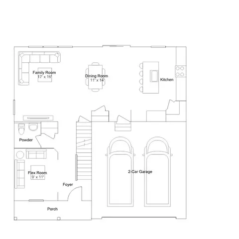 Floorplan - 5731 E 109th St, Winfield, IN 46307 photo 1 of 3