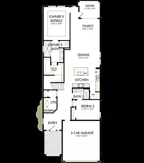 Floorplan - 125 Mccallum Ct, Saint Augustine, FL 32092 photo 1 of 1