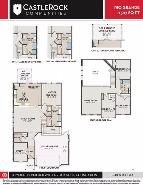 Floorplan - 7300 Poplar Dr, Argyle, TX 76226 photo 1 of 1