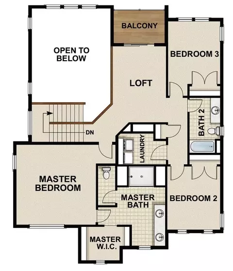 Floorplan - 2737 E Hayloft Ln, Heber, UT 84032 photo 2 of 3