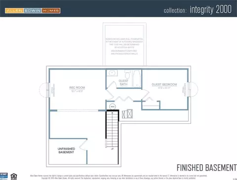 Floorplan - Pileated Ave., Caledonia, MI 49316 photo 4 of 5