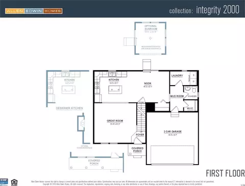 Floorplan - Pileated Ave., Caledonia, MI 49316 photo 1 of 5