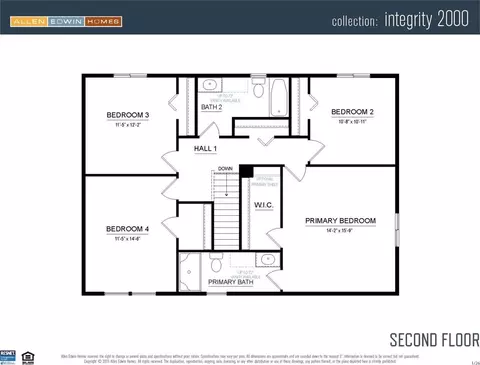 Floorplan - Pileated Ave., Caledonia, MI 49316 photo 2 of 5