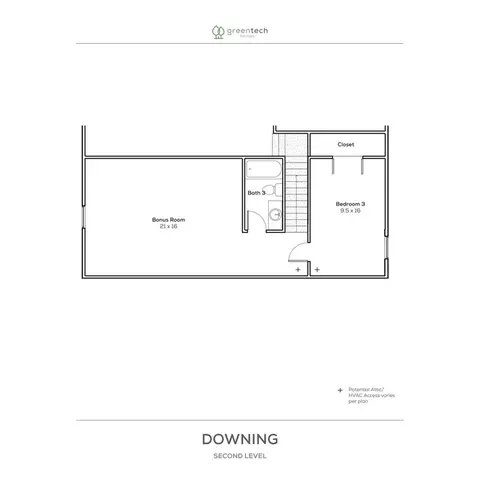 Floorplan - 8244 Bell Mill Rd, Ooltewah, TN 37363 photo 2 of 3