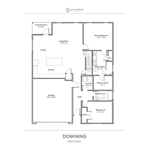 Floorplan - 8244 Bell Mill Rd, Ooltewah, TN 37363 photo 1 of 3