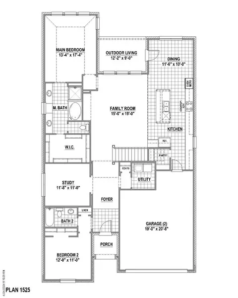 Floorplan - 4801 Triadic Ln, Prosper, TX 75078 photo 1 of 3