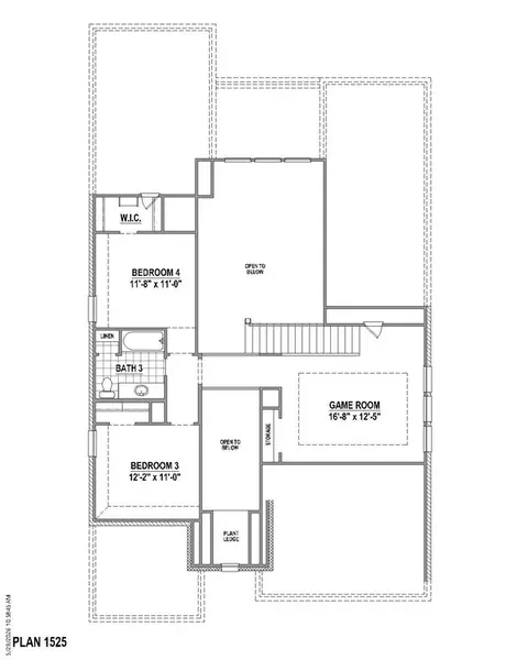 Floorplan - 4801 Triadic Ln, Prosper, TX 75078 photo 2 of 3