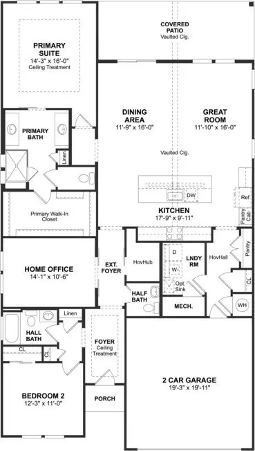 Floorplan - 831 Heritage Blvd, Delaware, OH 43015 photo 1 of 1