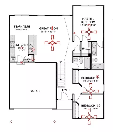 Floorplan - 303 Olympic Dr, Pacific, MO 63069 photo 1 of 1