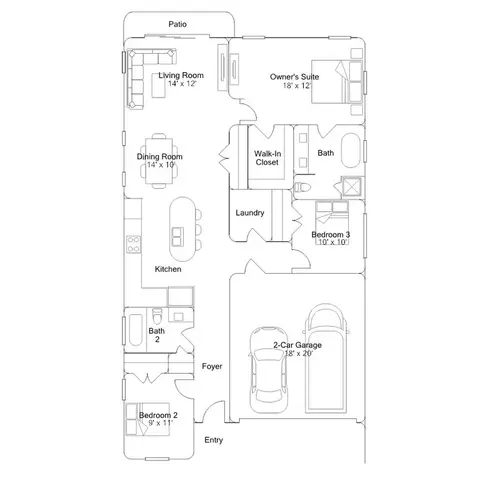 Floorplan - By Appointment Only, Georgetown, TX 78628 photo 1 of 1