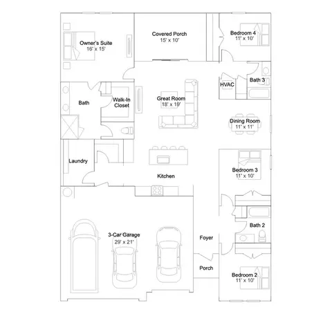 Floorplan - 22207 Bronze Lantern Way, Estero, FL 33928 photo 1 of 2