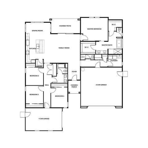 Floorplan - 7116 Jared Sheldon Dr, Rancho Murieta, CA 95683 photo 1 of 1