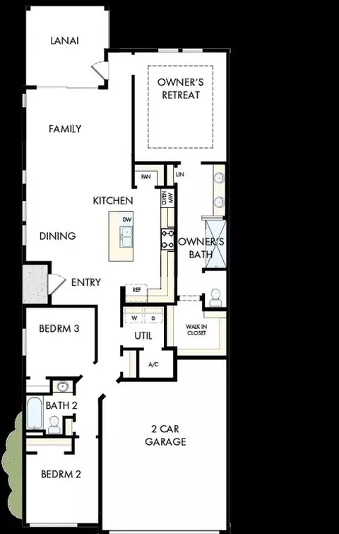 Floorplan - 710 Windchime St, Yulee, FL 32097 photo 1 of 1