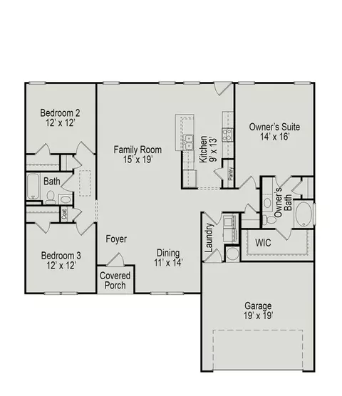 Floorplan - Bouy Blvd, Elberta, AL 36530 photo 1 of 1