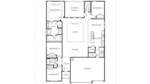 Floorplan - 719 Eagle Cv, Wetumpka, AL 36093 photo 1 of 1