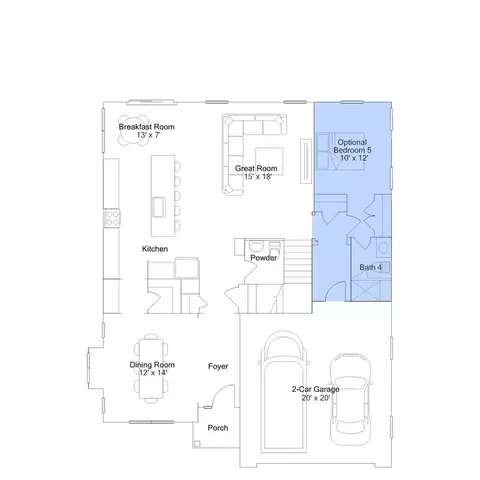 Floorplan - 17055 Gathering St, Boyds, MD 20841 photo 4 of 6