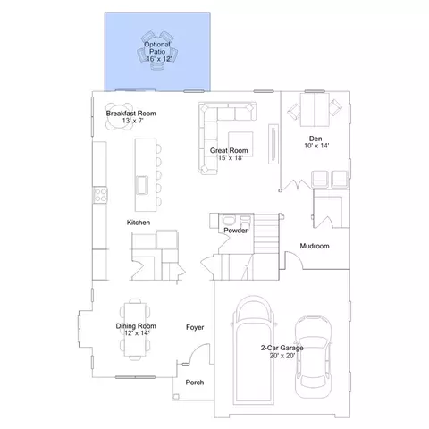Floorplan - 17055 Gathering St, Boyds, MD 20841 photo 3 of 6