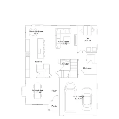 Floorplan - 17055 Gathering St, Boyds, MD 20841 photo 1 of 6