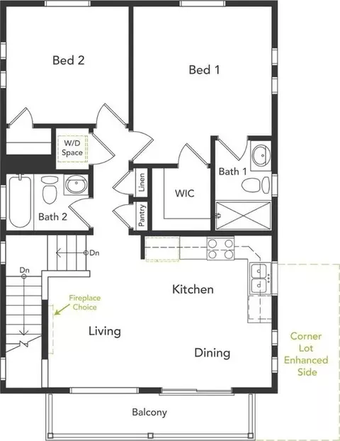 Floorplan - 21880 E 46th Pl, Aurora, CO 80019 photo 2 of 2