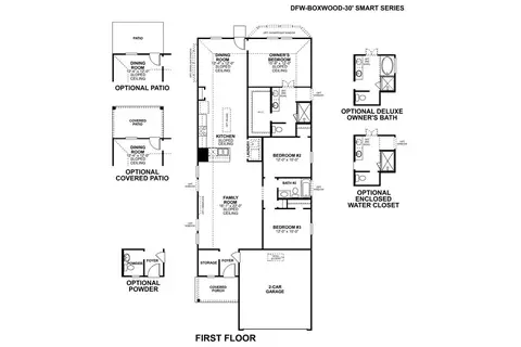 Floorplan - 5702 Dawning Sun St, Fulshear, TX 77441 photo 1 of 1