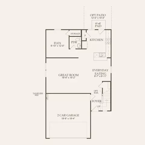 Floorplan - 3108 Pelican Ln, Durham, NC 27703 photo 1 of 2
