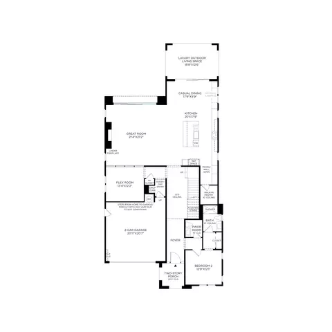 Floorplan - 441 Narcissus, Irvine, CA 92602 photo 2 of 3
