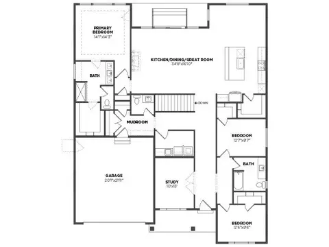 Floorplan - 3009 N Lone Pine St, Eagle Mountain, UT 84013 photo 1 of 1